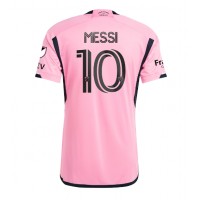 Camisa de Futebol Inter Miami Lionel Messi #10 Equipamento Principal 2024-25 Manga Curta